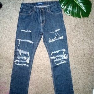 Ripped skinny jeans Woman's size: 16